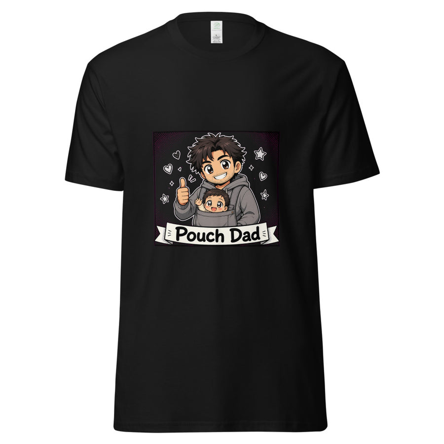 Pouch Dad - Anime T-Shirt mockup