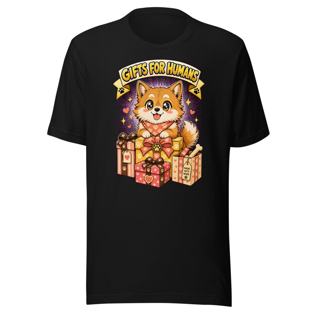 Gifts For Humans - Dog Gifts For Humans Anime T-Shirt mockup